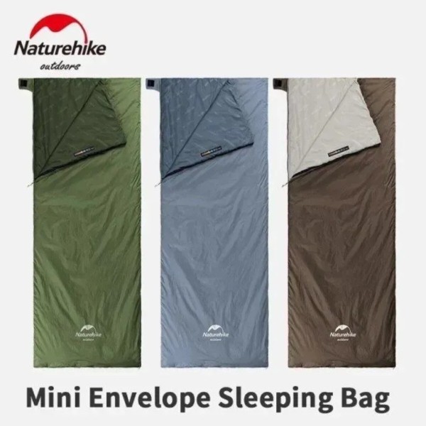 Фото - Спальний мішок Naturehike Summer LW180 NH21MSD09 Brown (6927595777954-R)